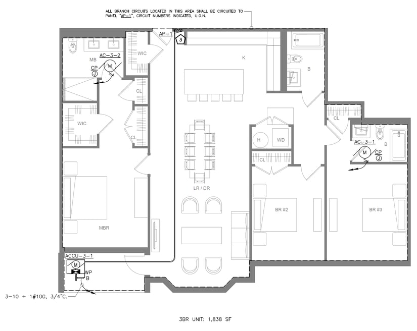 09-ELEC-BalconyVRF-3BR