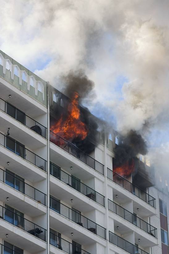 High Rise Building Fire