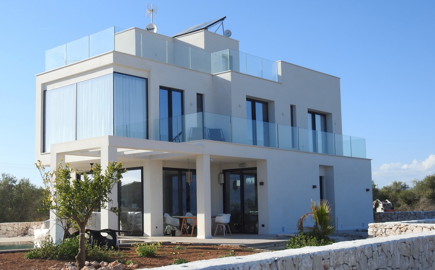 Passive heating house-1
