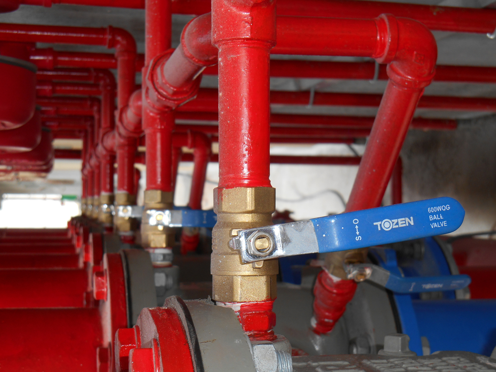 SS_Alarm valve system. It was part of the building fire fighting system which is control and supply water to the sprinkler
