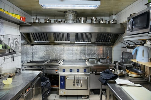 Commercial kitchen HVAC
