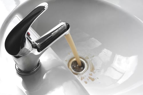 New water service should not be dirty
