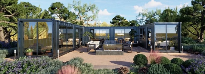 3 Bedroom Shipping Container Home Design