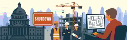 How a U.S. Government Shutdown Impacts Construction: What GCs, Architects & MEP Firms Should Know