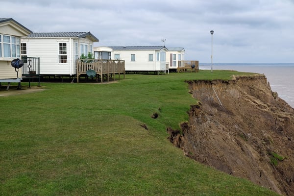 coastal erosion