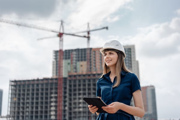 female engineering student