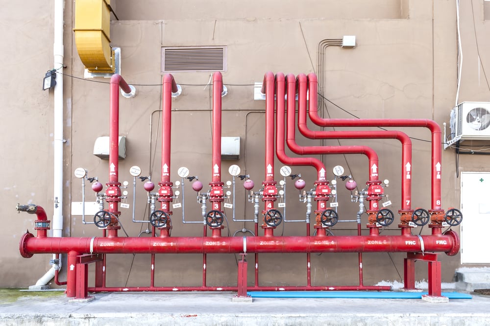 full sprinkler building