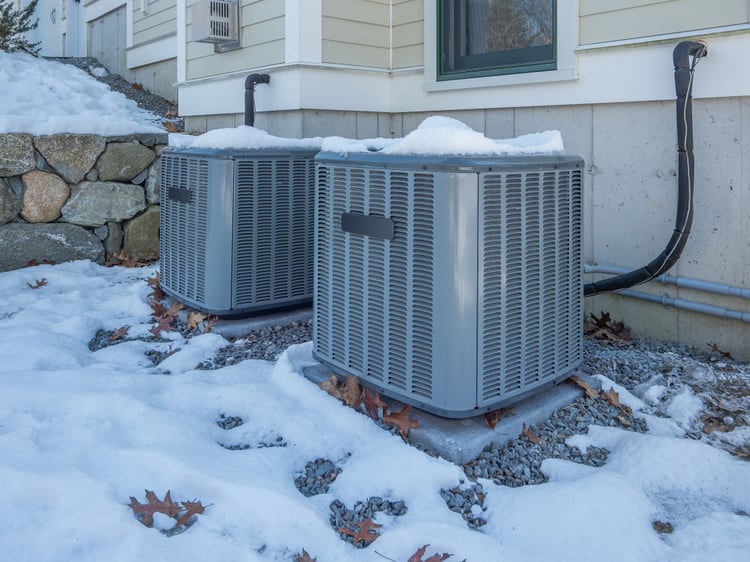 heat pumps in winter