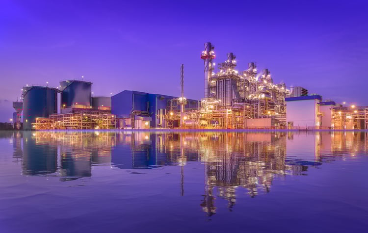 natural gas power plant