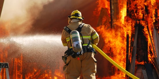 Fire Consumes a Commercial Building in New Jersey, Children are Rescued from the Flames