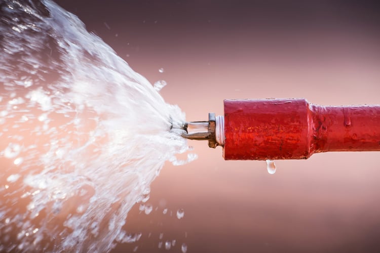 open sprinkler