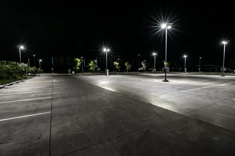 parking lot lights