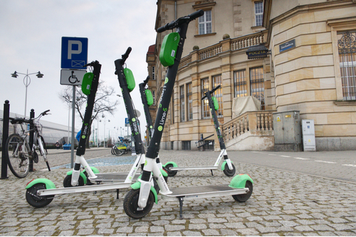 Rollout Scooter Share Stations