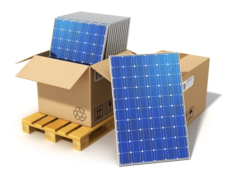 solar panel shipment