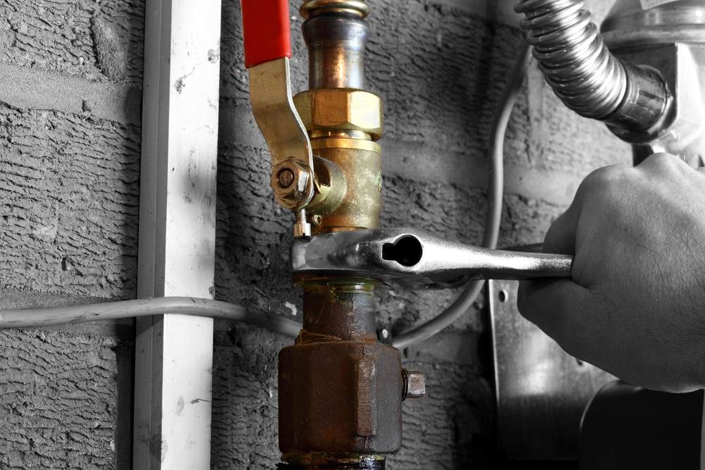 Gas leak correction