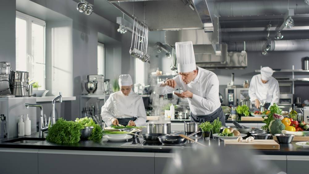 Ergonomic commercial kitchen design