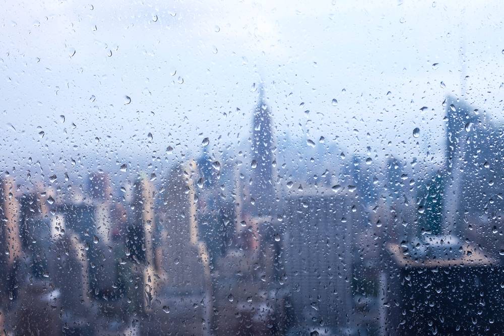Rain in New York