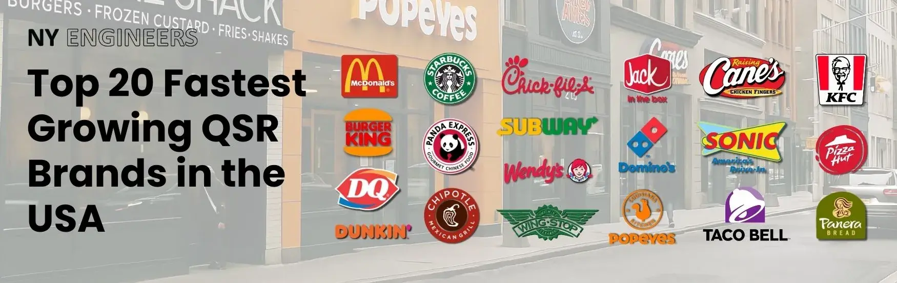Top 20 Fastest-Growing QSR Brands in the USA