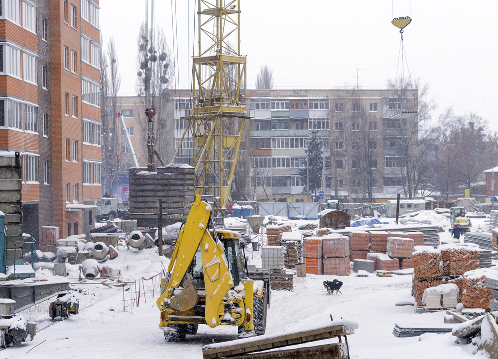 Pouring Concrete with Cold Weather