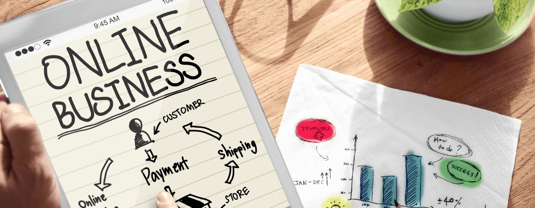 Three steps to starting your own online business